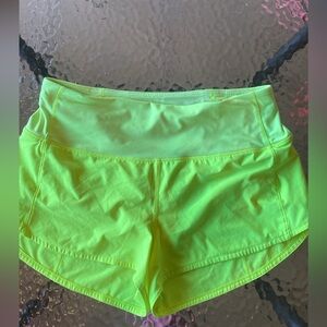 Lululemon Speed Up shorts